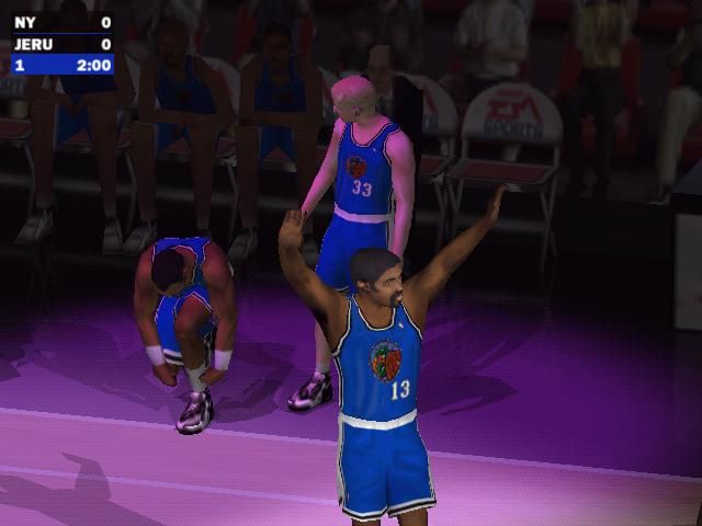 NBA Live 2000 screenshot 4 for Nintendo 64